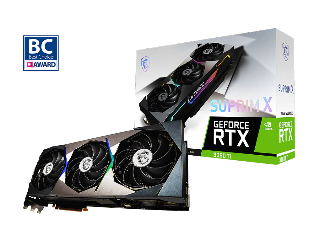 MSI GeForce RTX 3090 Ti SUPRIM X 24G